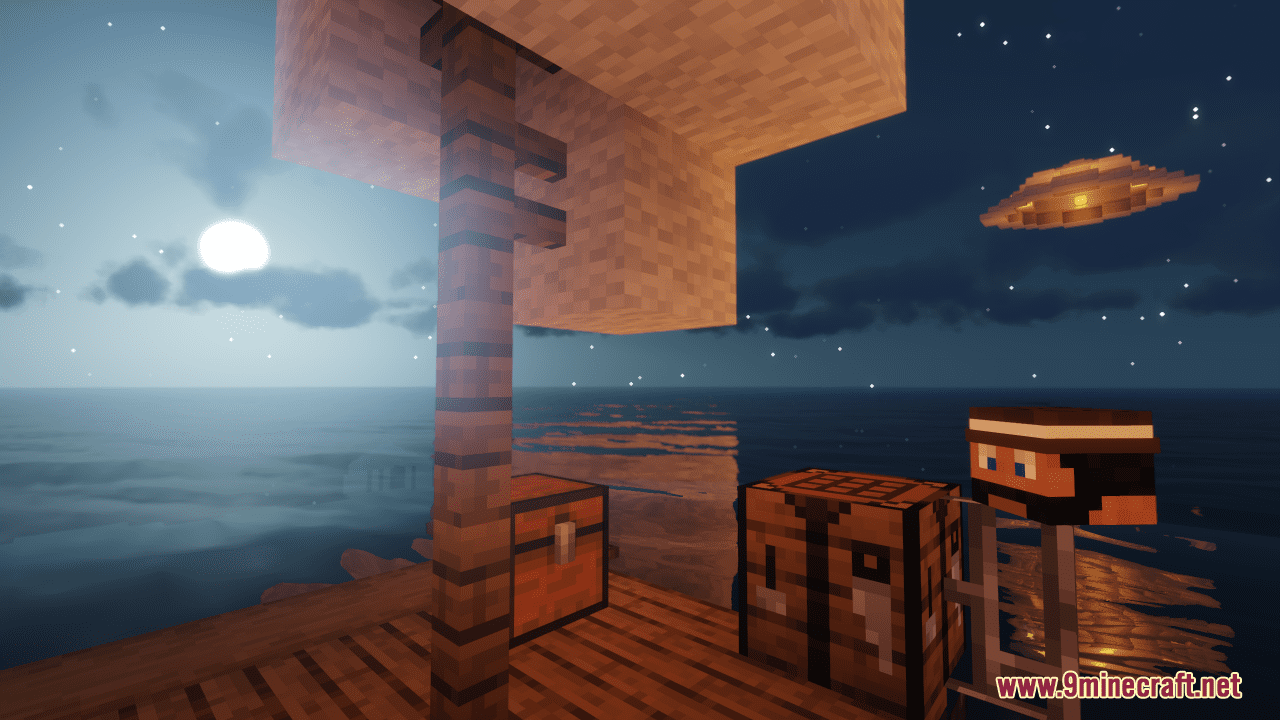 description_7 Raft Survival 2 maps (1.20.4, 1.19.4) - Life underwater