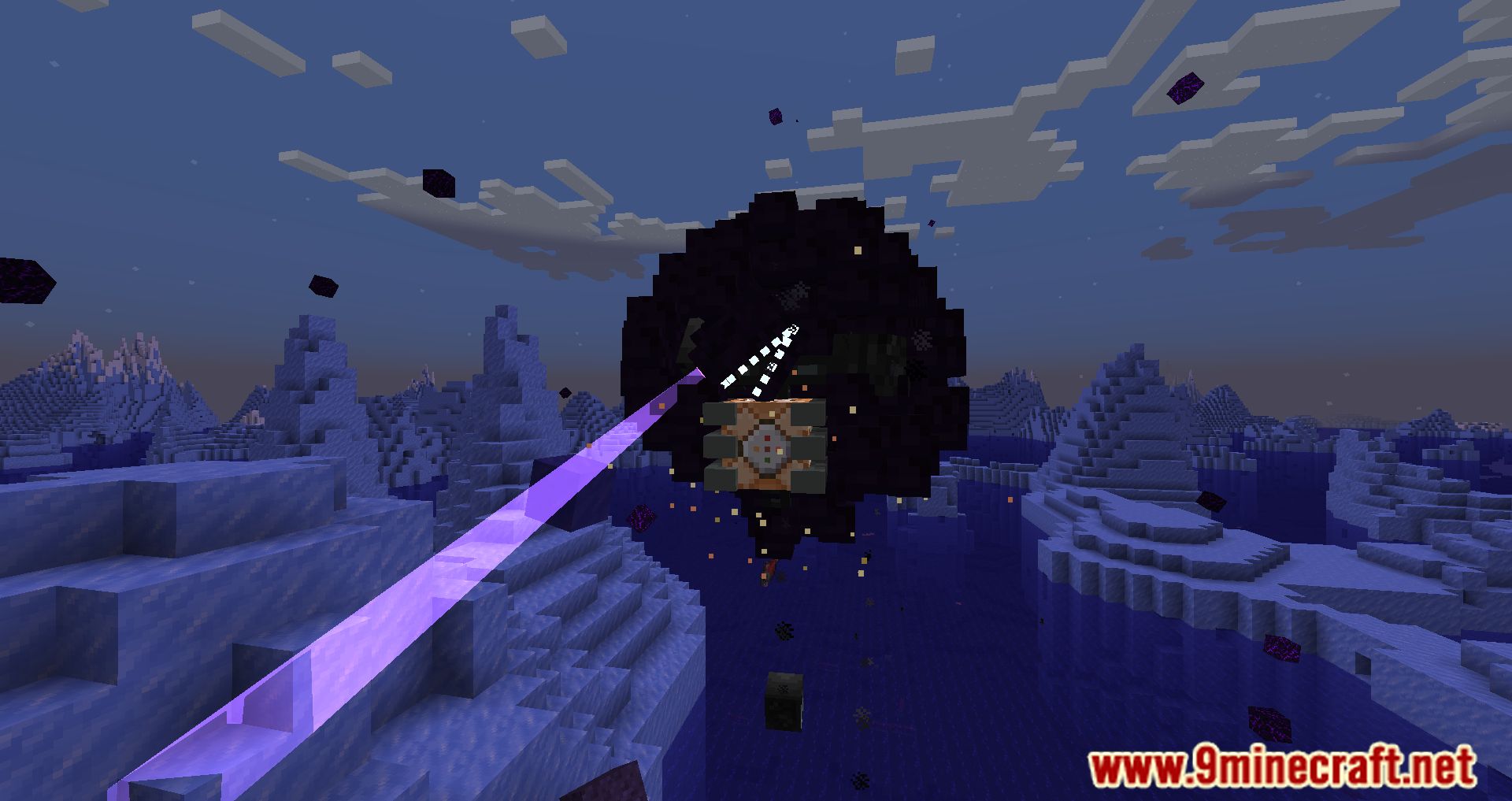 description_9 Cracker's Wither Storm Mod 1.20.1 - Eldrite Horror Boss