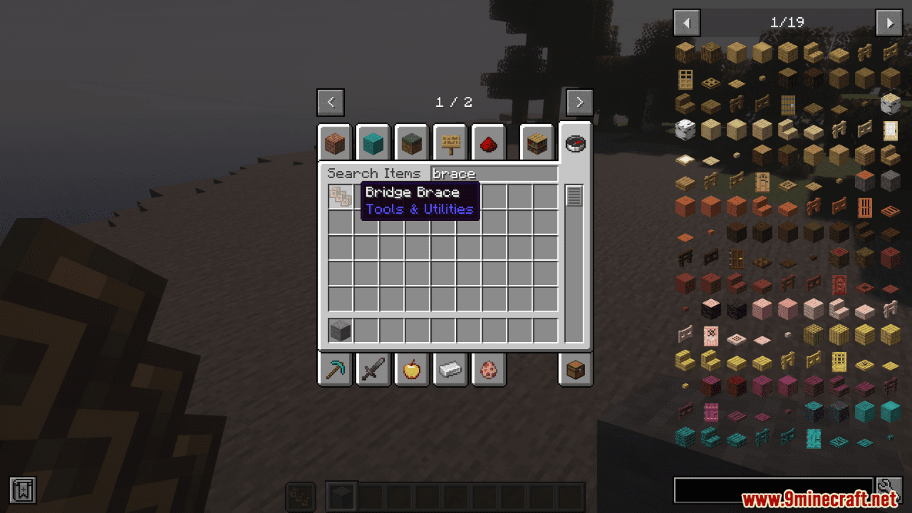 image 1 for Enhanced Bridge Mode (1.20.4) - Multiple Block Placement