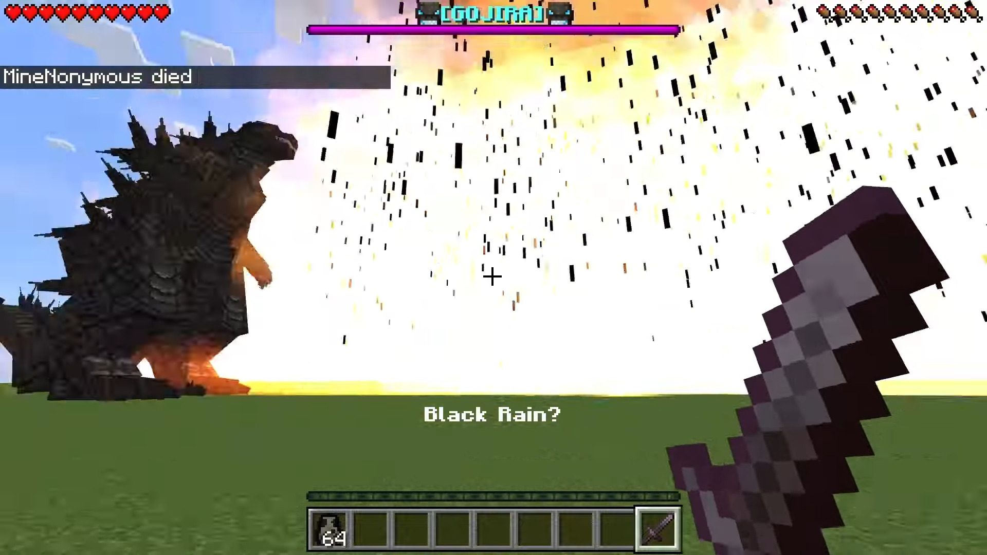 image 6 for Дополнение Godzilla Tyrant (1.20) - MCPE/Bedrock Mod