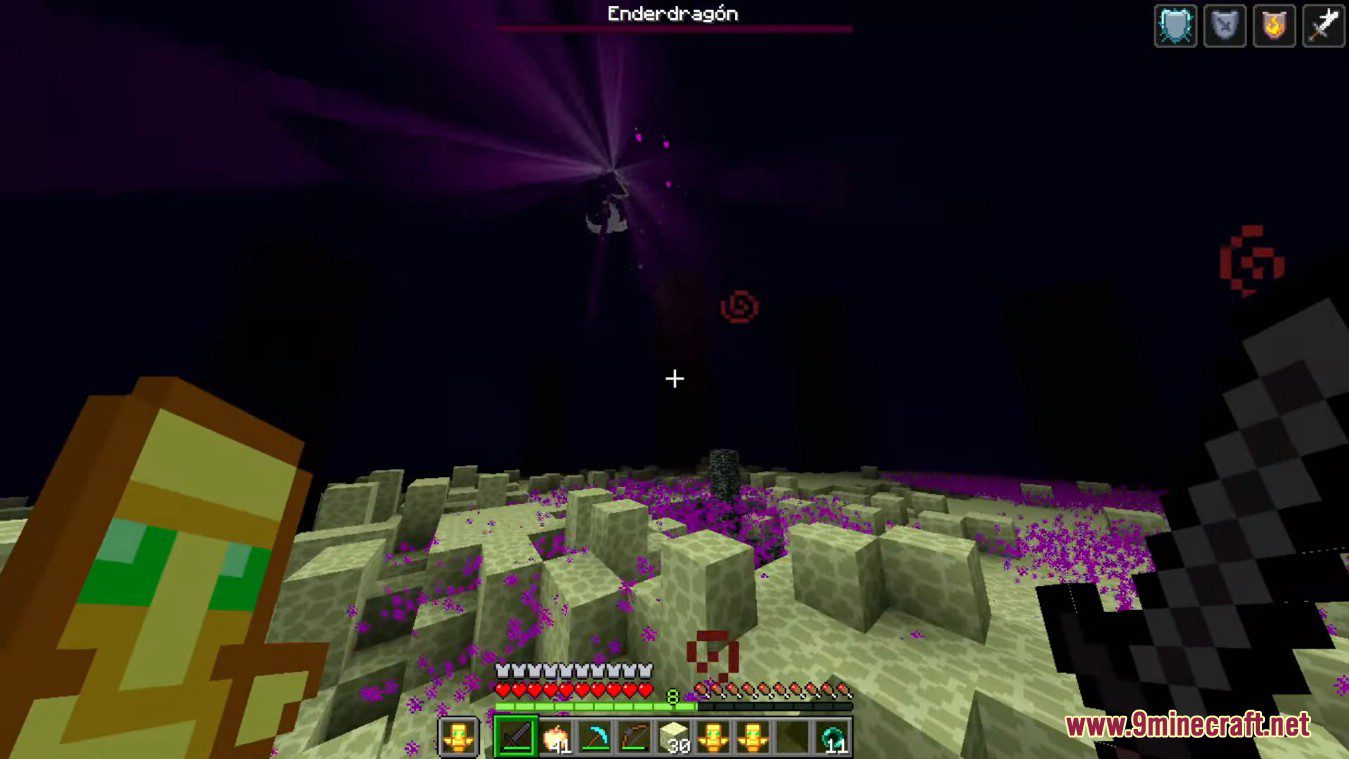description_7 Ender Trigon Mod (1.20.4) - хардкорная версия Ender Dragon