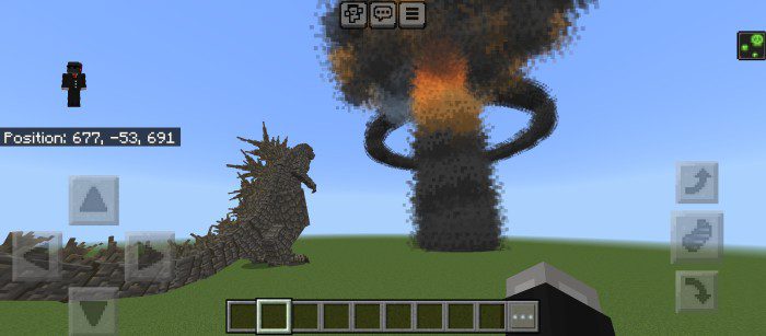 image 1 for Godzilla minus one plugin - 1.20) - MCPE Mode / Mainstream.