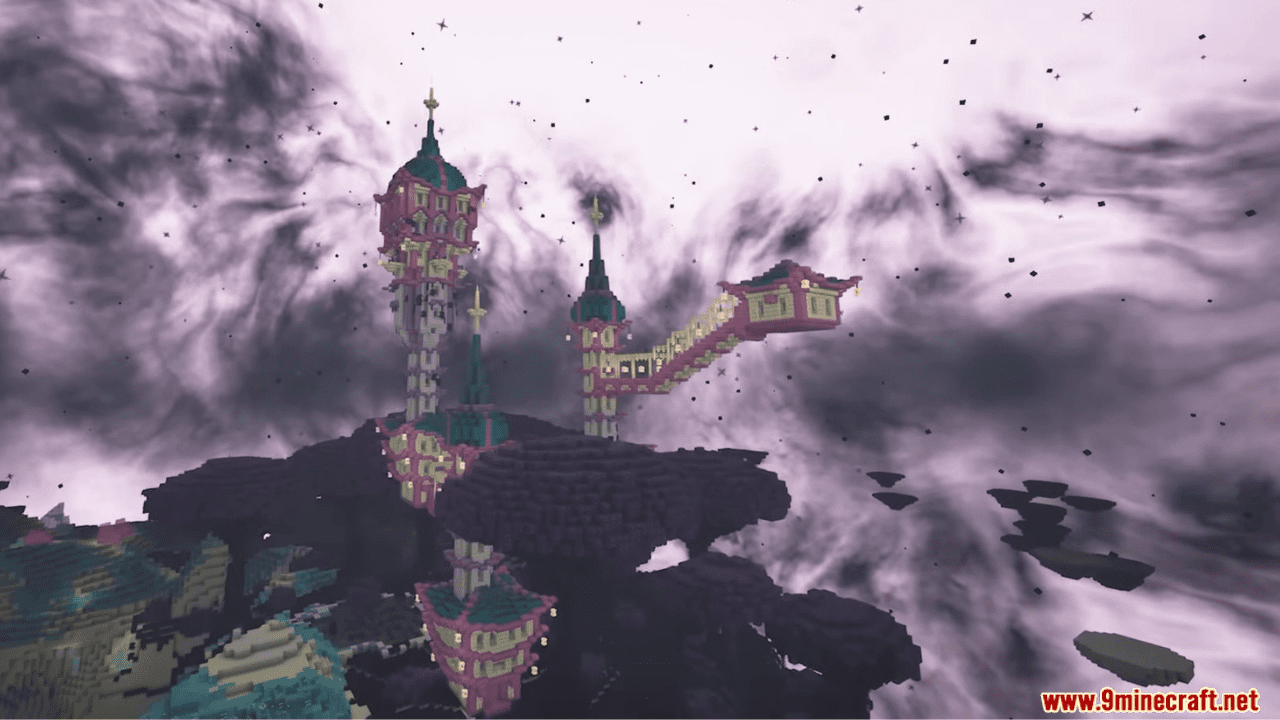 description_2 Better End Cities Mod (1.20.4) - improves and rebuilds end cities.