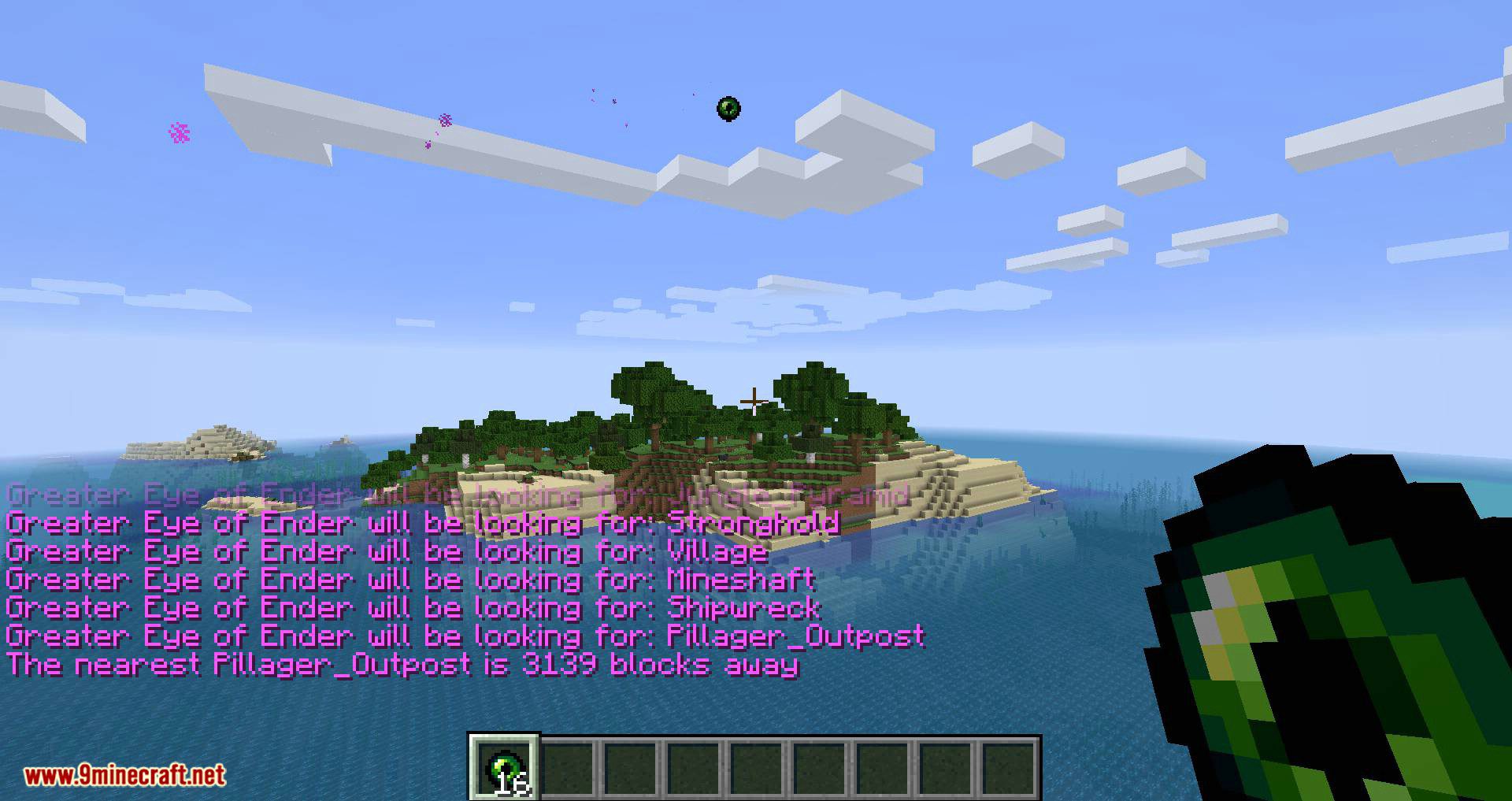 image 12 for Greater Eye of Ender Mod (1.20.5) - Ender's eye of a new level