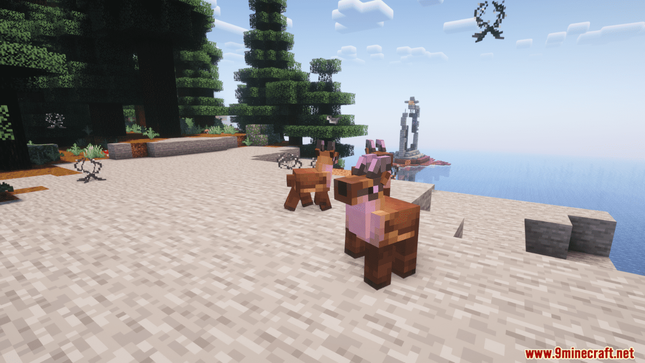image 13 for Aardvark's Weird Zoology Mod (1.20.1) - 60+ unique creatures