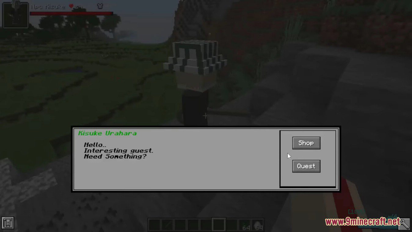 description_13 Bleach Awaken Mod (1.16.5) - Аниме Bleach, Fighting Hollow