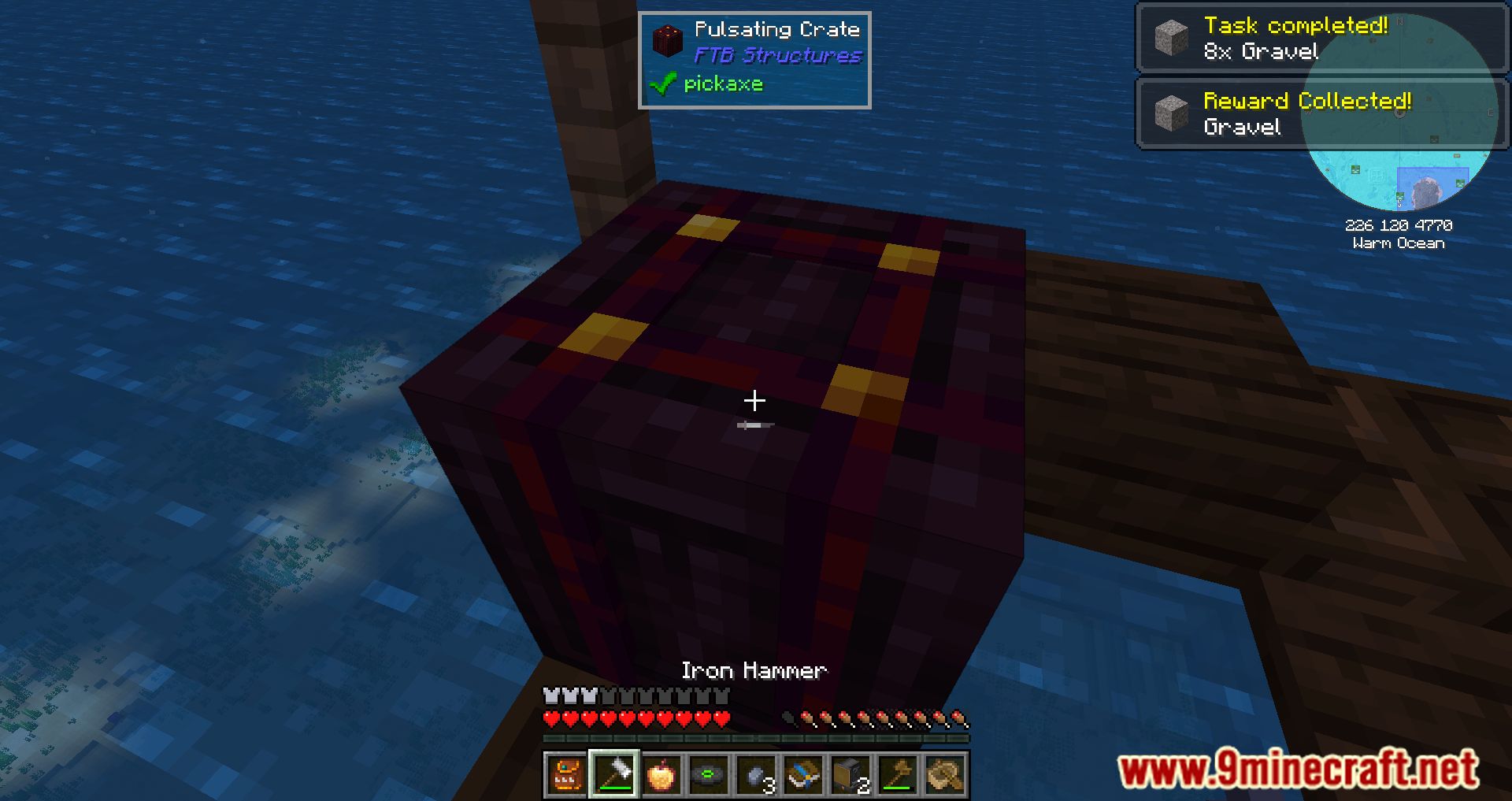 description_20 FTB OceanBlock Modpack (1.16.5) - модпак, основанный на острове