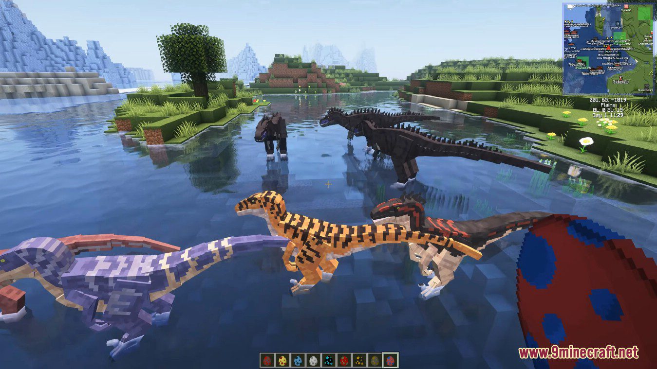 description_10 AlternativaCraft Mod 1.19.3 - Dinosaurios Prehistóricos