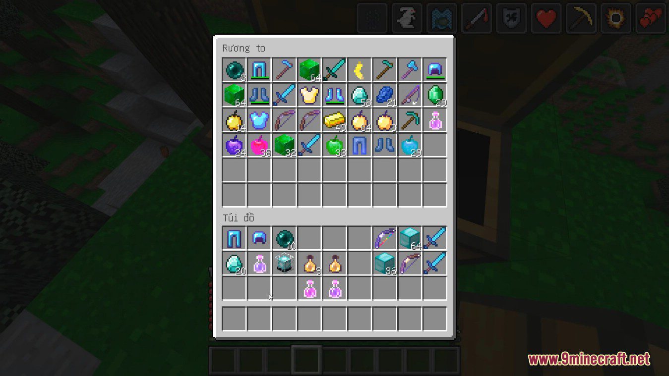 description_7 Chroma Lucky Block Mod (1.12.2) - a lot of cool drops!