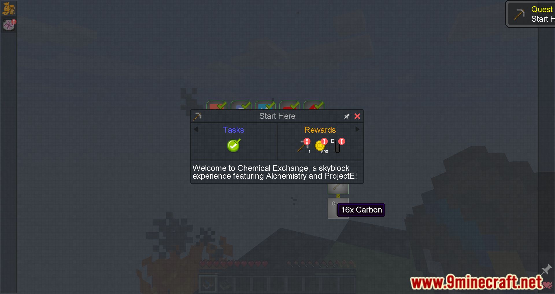 image 5 for Chemical Change Mod Pack (1.12.2) - Mod Pack muy ligero para misiones