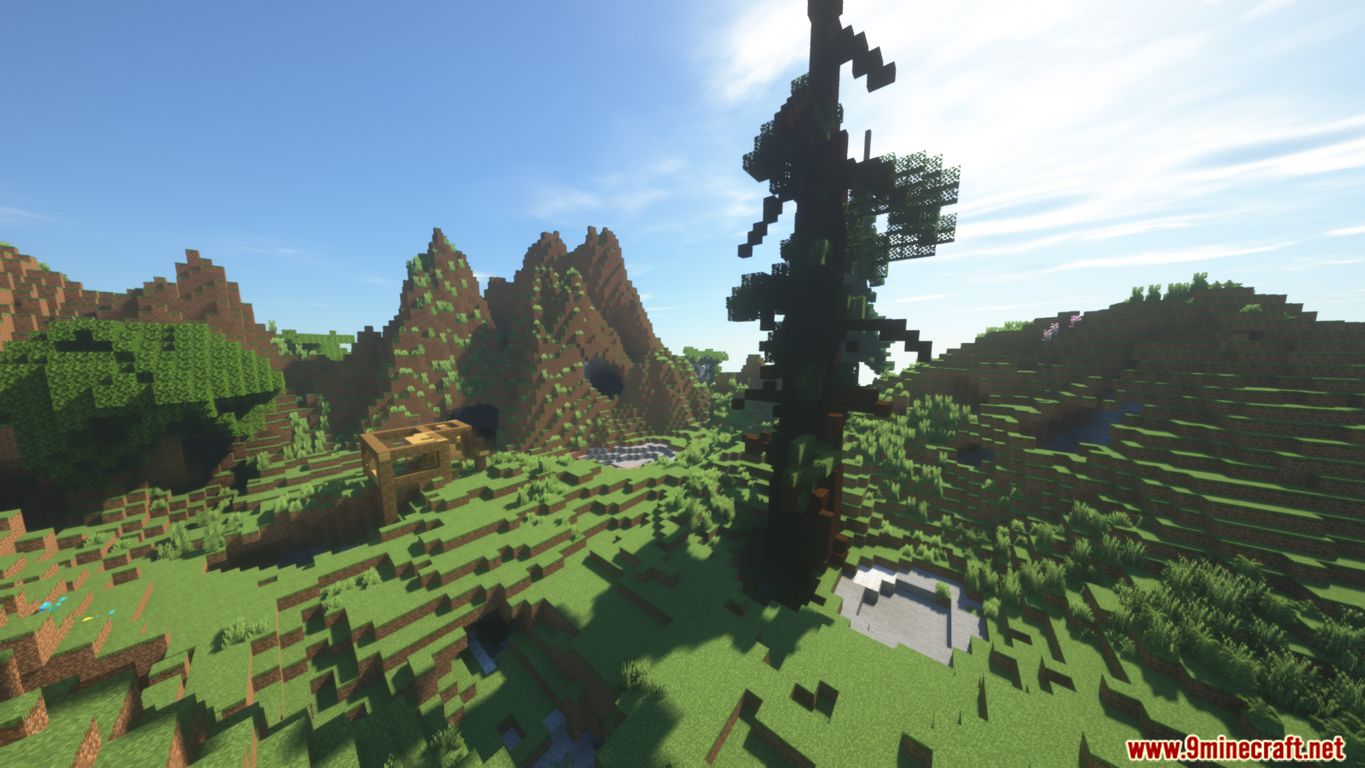 description_9 Map of Real Survival Island for Minecraft 1.14.4