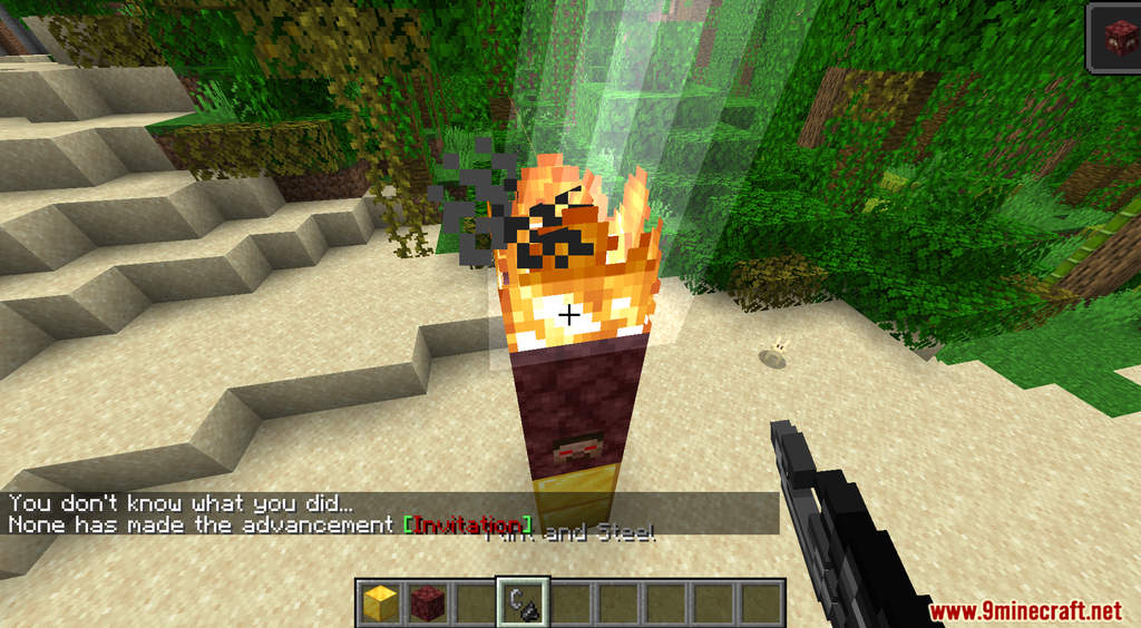 description_1 Herobrine Data Packs (1.19.3, 1.19.2) - Minecraft Creepypasta