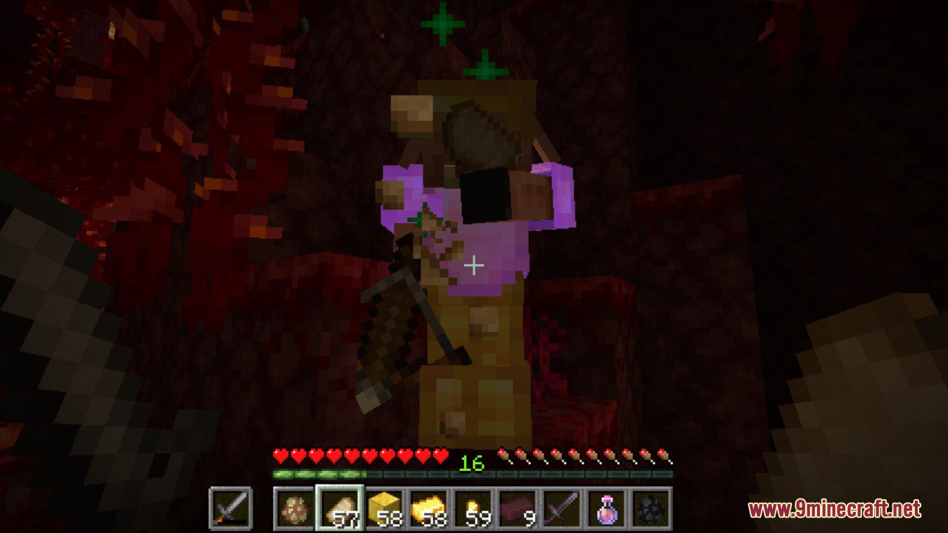 description_9 Sapience mod (1.20.2) - makes piglins smarter