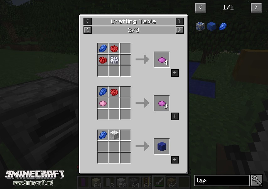description_3 Just Enough Items Mod (1.20.4) - JEI, visualizador de receitas de artesanato