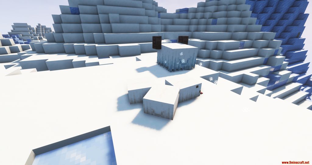 description_2 Snuffles Mod 1.20.4 - new mob in the snow biome