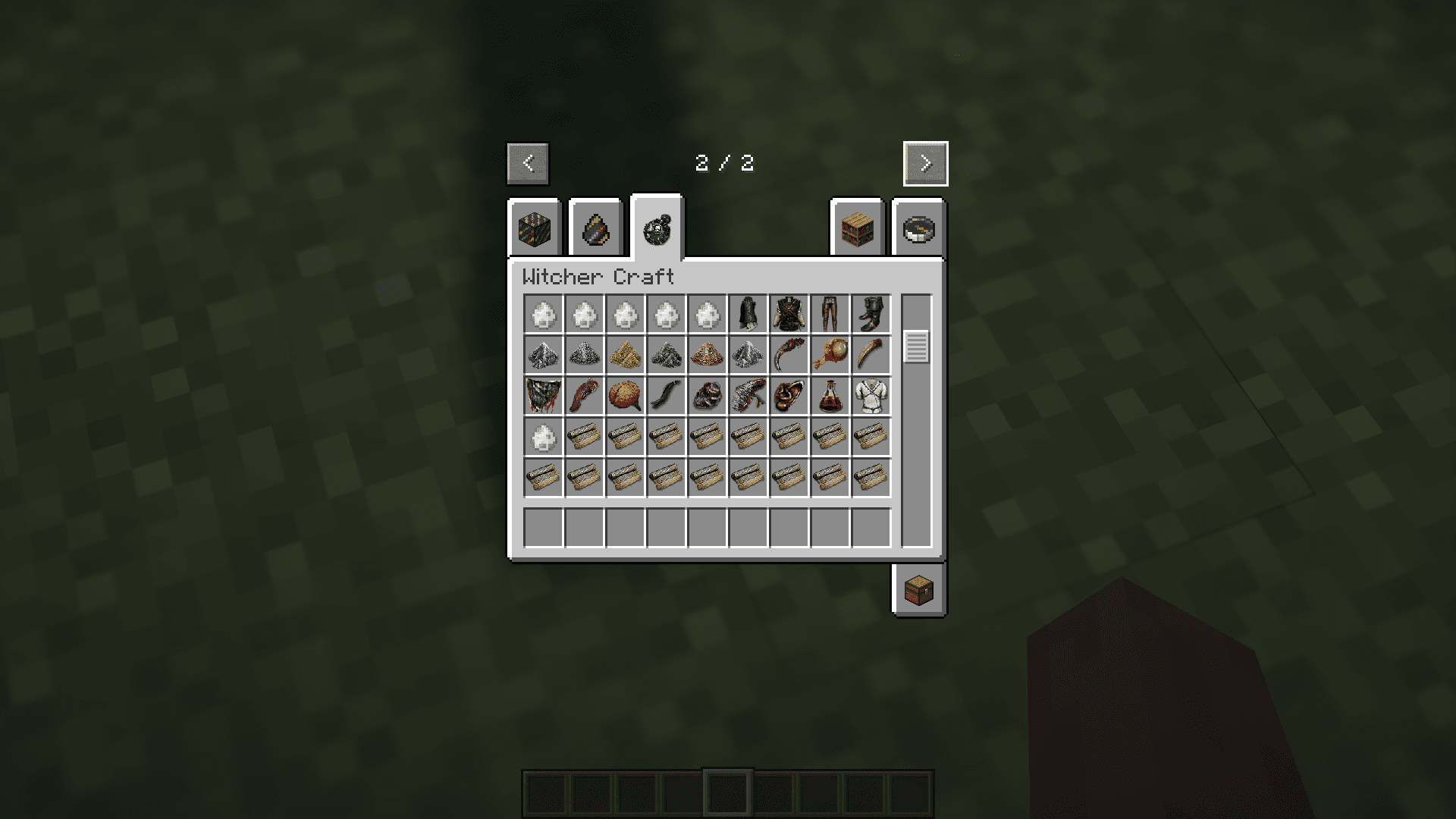 description_13 Modo WitcherCraft (1.20.1) - terribles mobs y nuevos elementos