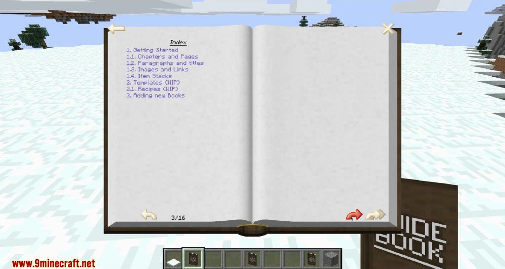 description_2 GuideBook Mod (1.20.4) - API и библиотека книг для Minecraft