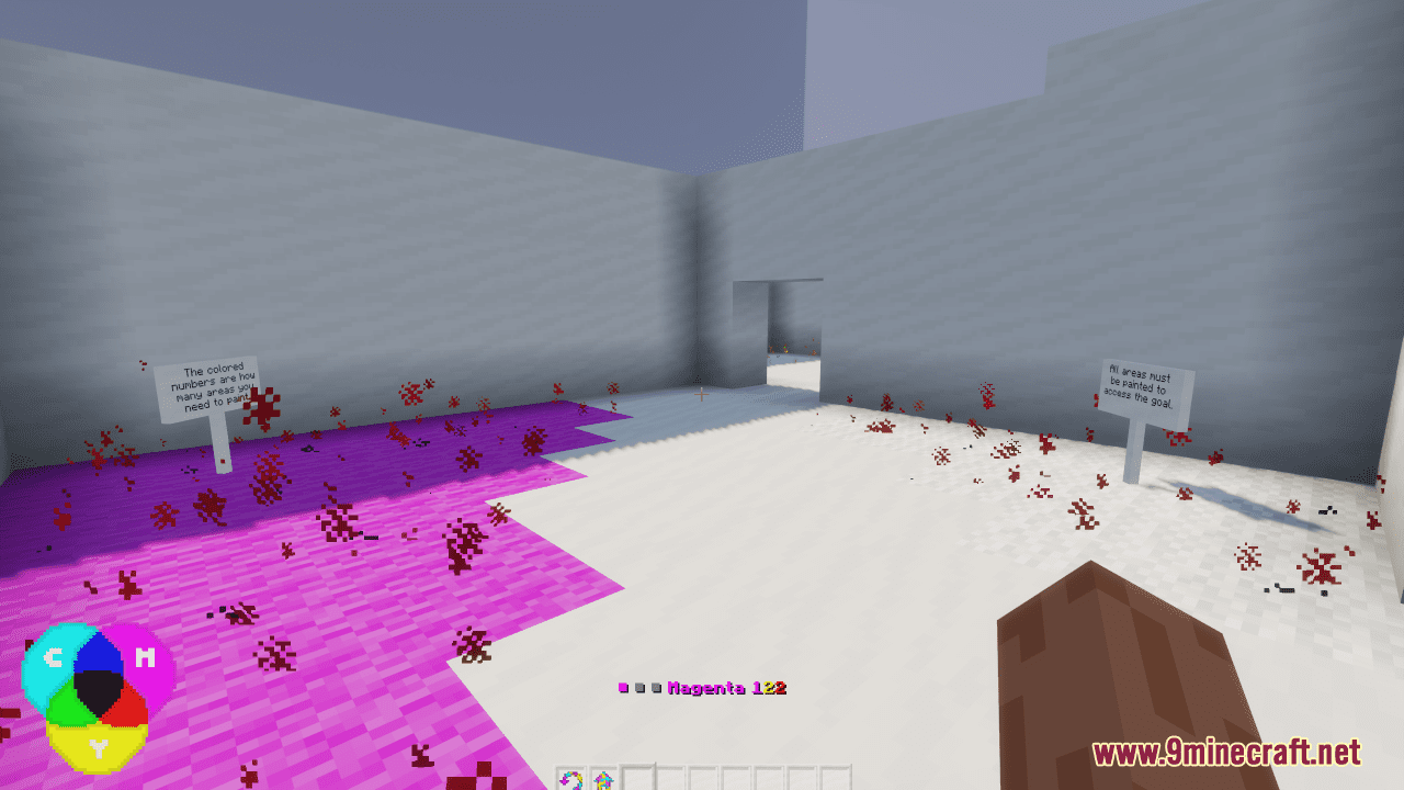description_2 Chroma Map (1.20.4, 1.19.4) - game inspired by de Blob