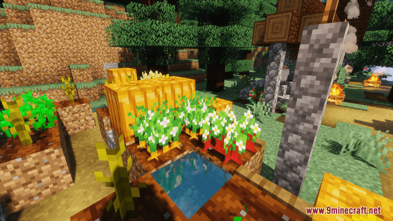 description_7 Twilight's Flowering Crops Resource Pack (1.19.4, 1.19.2) - текстур-пак