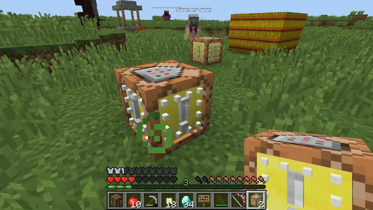 description_2 Mechanized Lucky Block Mod (1.12.2) - Немного специй для счастливого блока