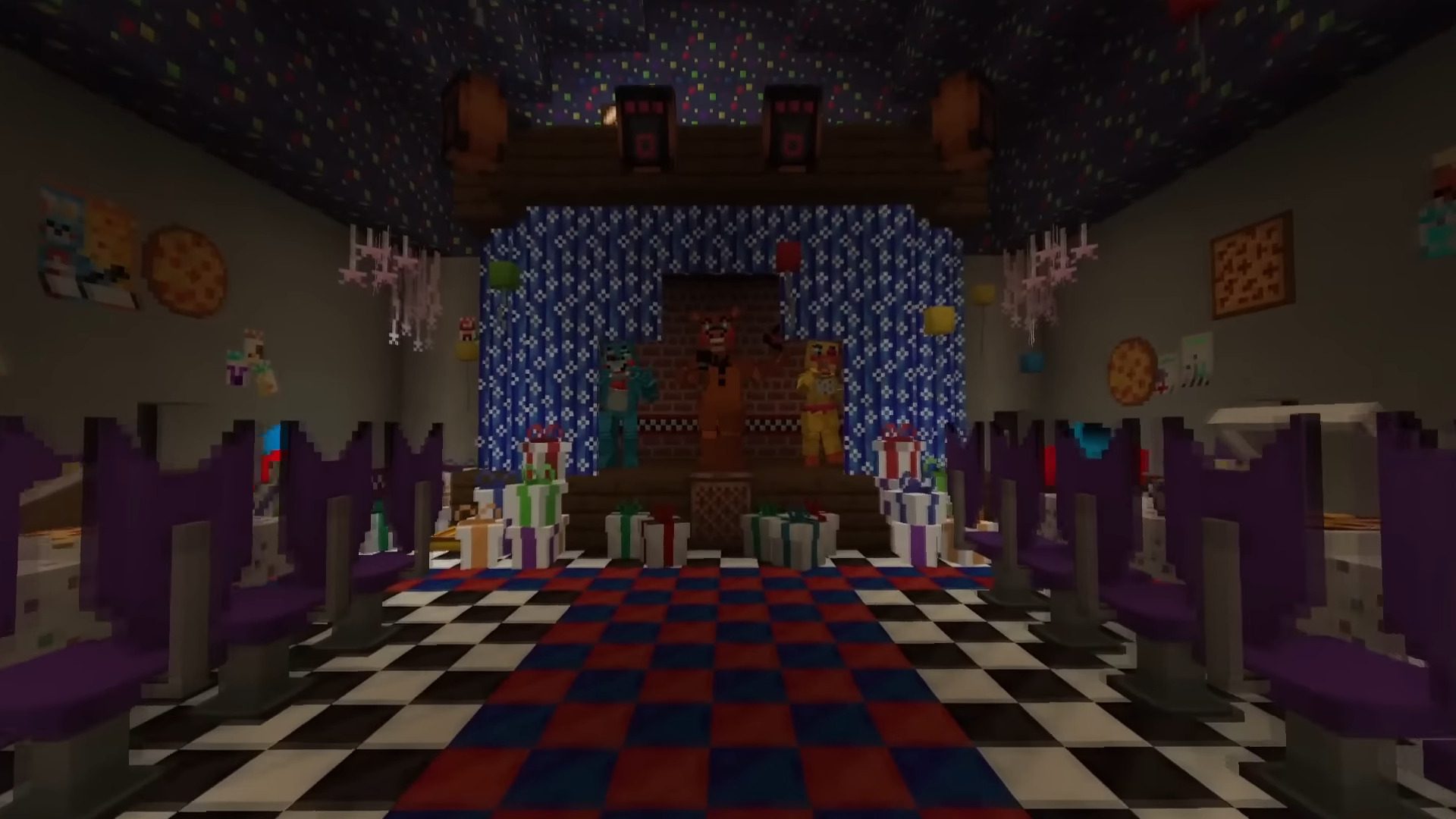 description_9 Freddy Fazcraft Mod (1.19.2) - Minecraft Combines FNaF