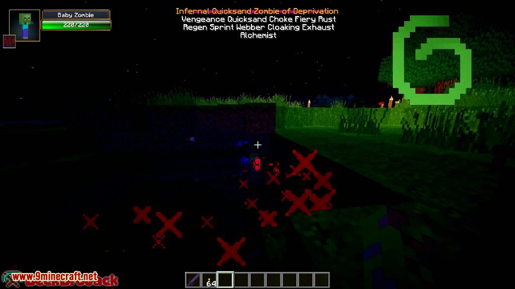 description_12 Infernal Mobs Mod - poderosas criaturas raras
