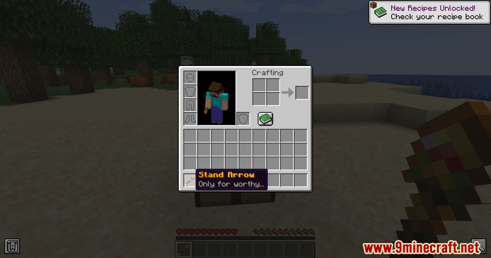 description_2 JoJo Stands Mod (1.20.1) - Эпические битвы с боссами и стойкость