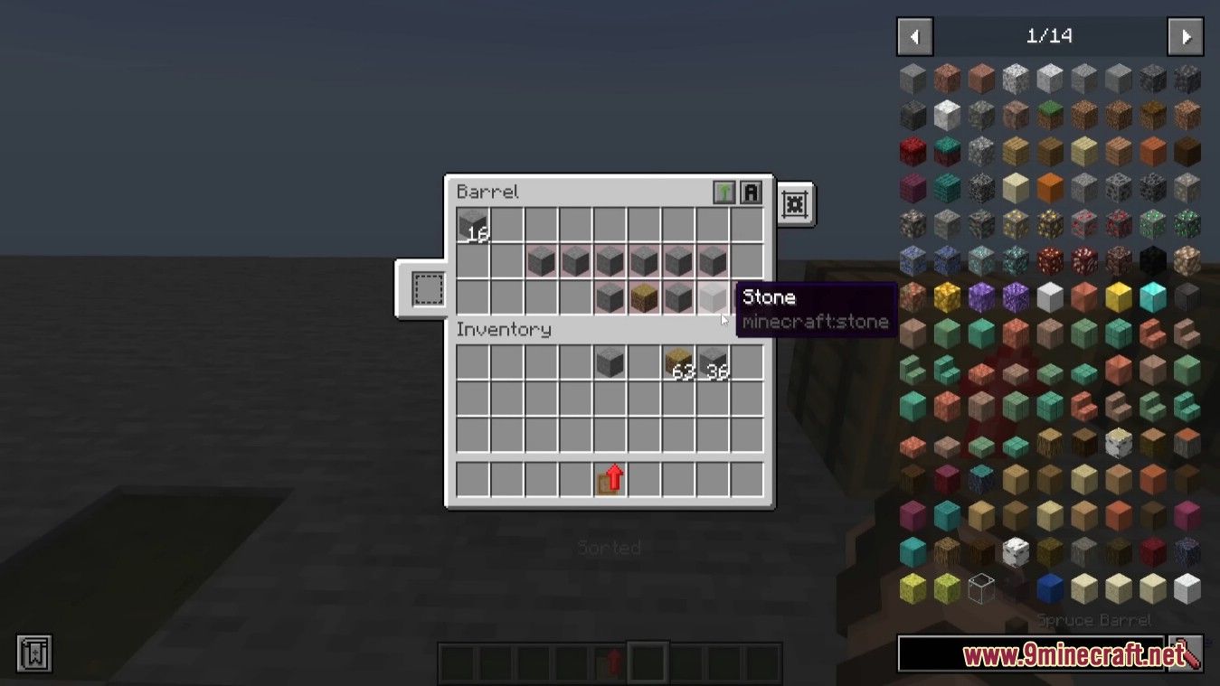 image 5 for Modo de almacenamiento detallado (1.20.1) - Actualización de almacenamiento