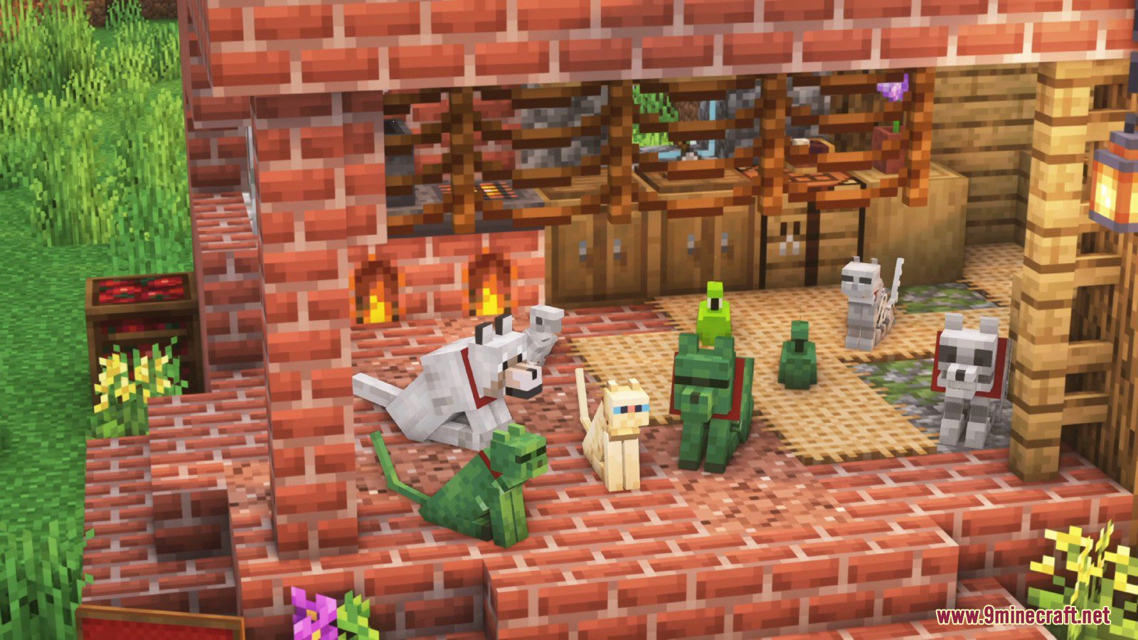 description_7 Pet Cemetery Mod (1.19.2) - non-living version of your pet