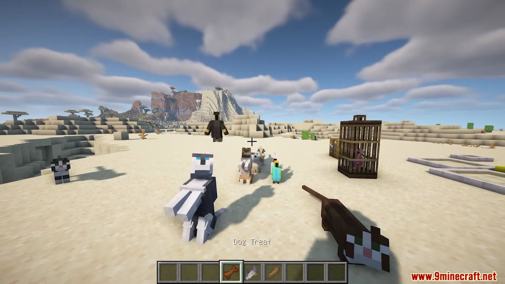 description_3 Pet Shop Mod (1.20.1) - interactive pets and items for them