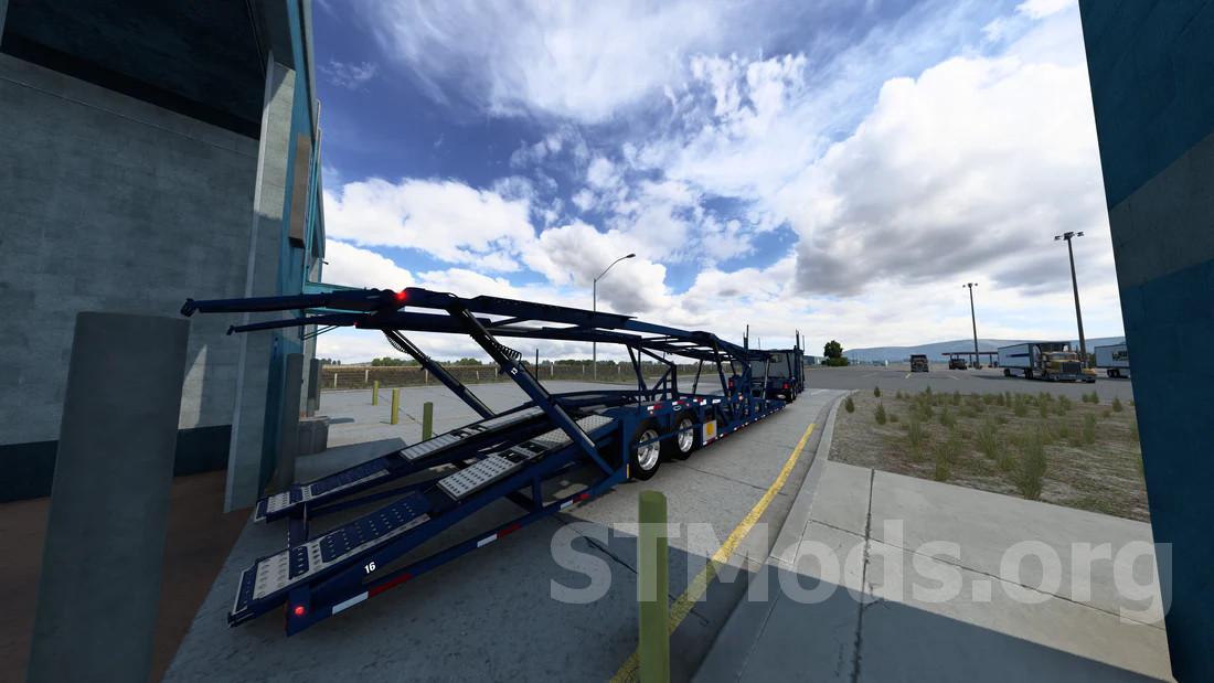 description_2 Peterbilt 389 Car Hauler
