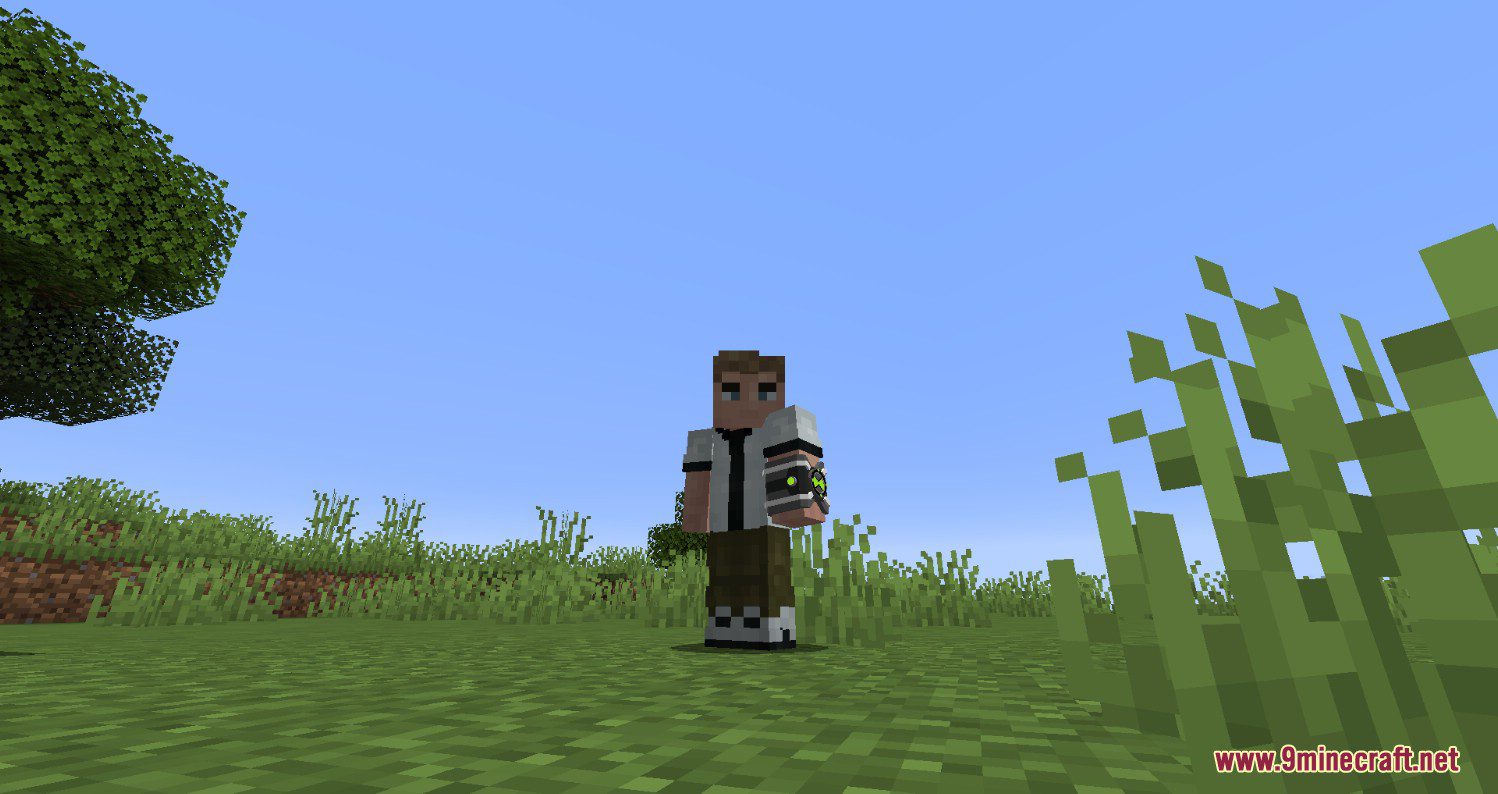 description_6 Heroes United Ben 10 Mod (1.16.5) - Ultimate Aliens