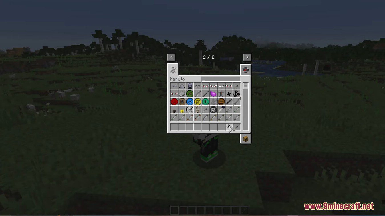 description_0 NARUTO - Shinobi Kura Mod (1.12.2) - The best mod for Naruto!