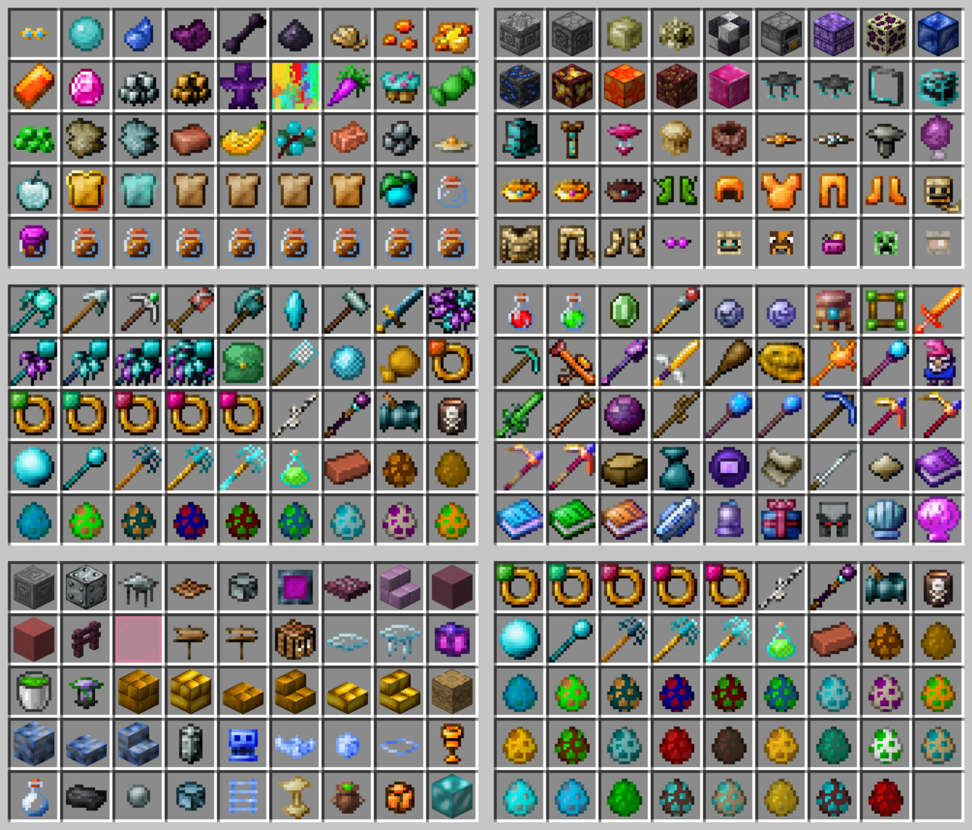 image 1 for Piglet Buildings Mod (1.20.1) - more than 400 new buildings, etc!