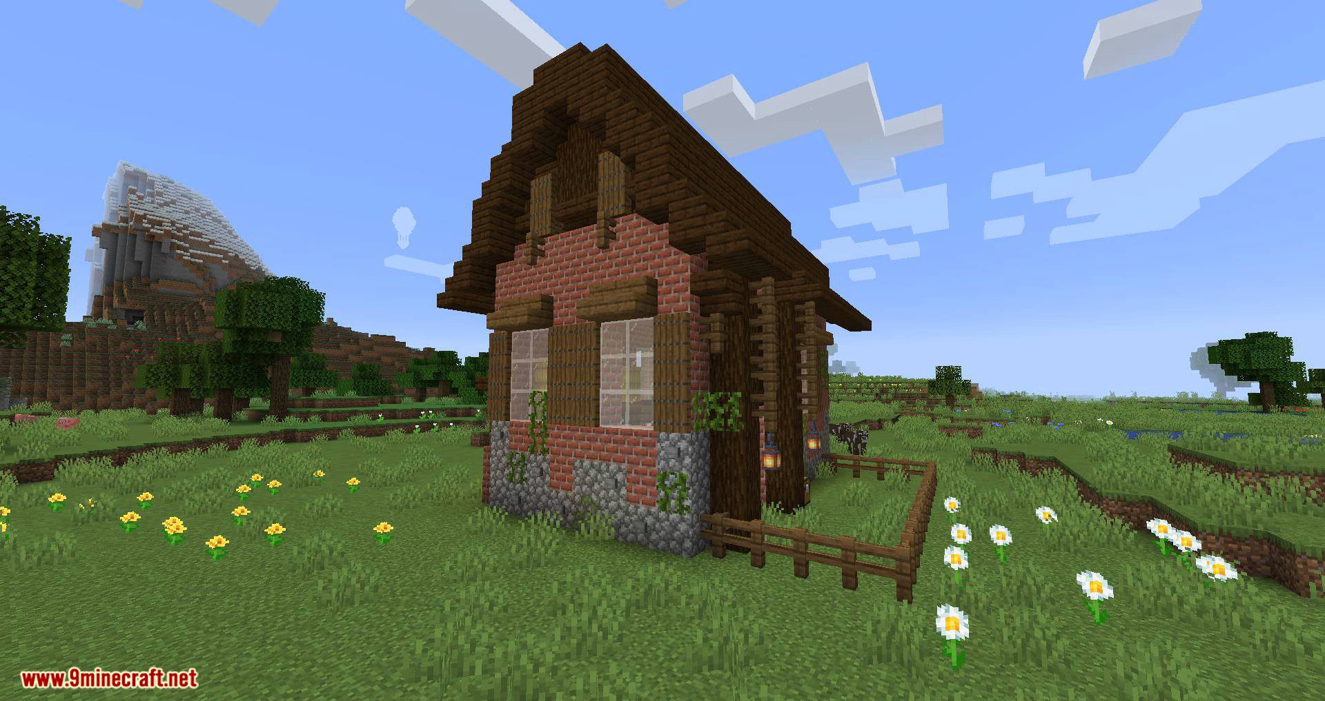 description_5 Mo' Structures Mod - летающие замки, пирамиды в джунглях и многое другое