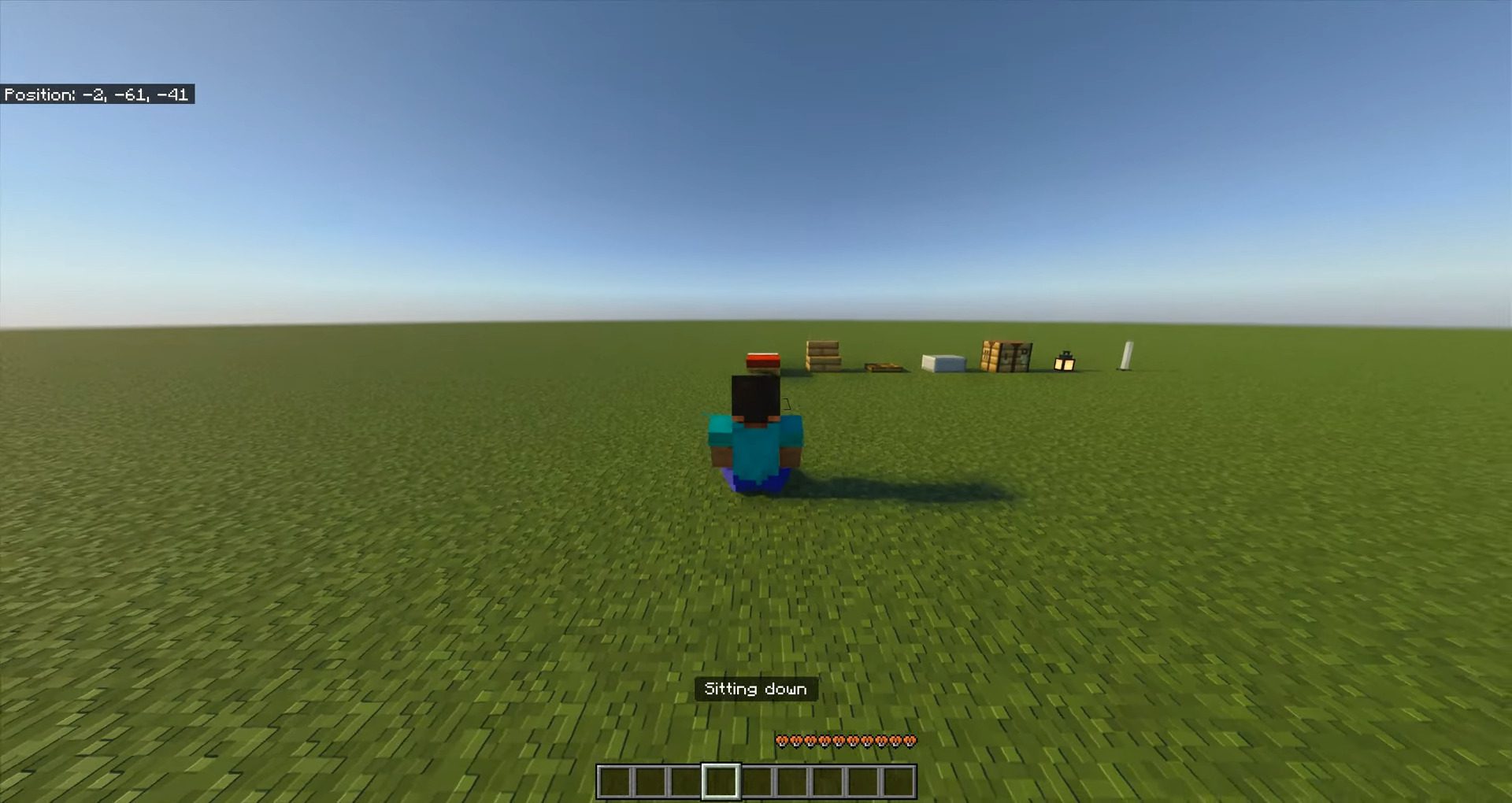 imagem 2 para Simply Sit (1.20) - MCPE/Bedrock Mod