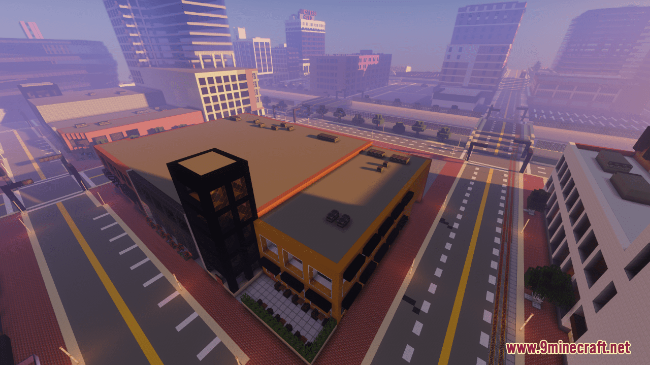 description_5 Greater Kansas City Metro Map (1.20.4, 1.9.4) - an architectural marvel in Minecraft