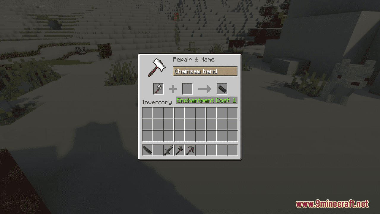 description_1 Ресурсные пакеты бензопилы (1.19.4, 1.19.2) - Текстурные пакеты