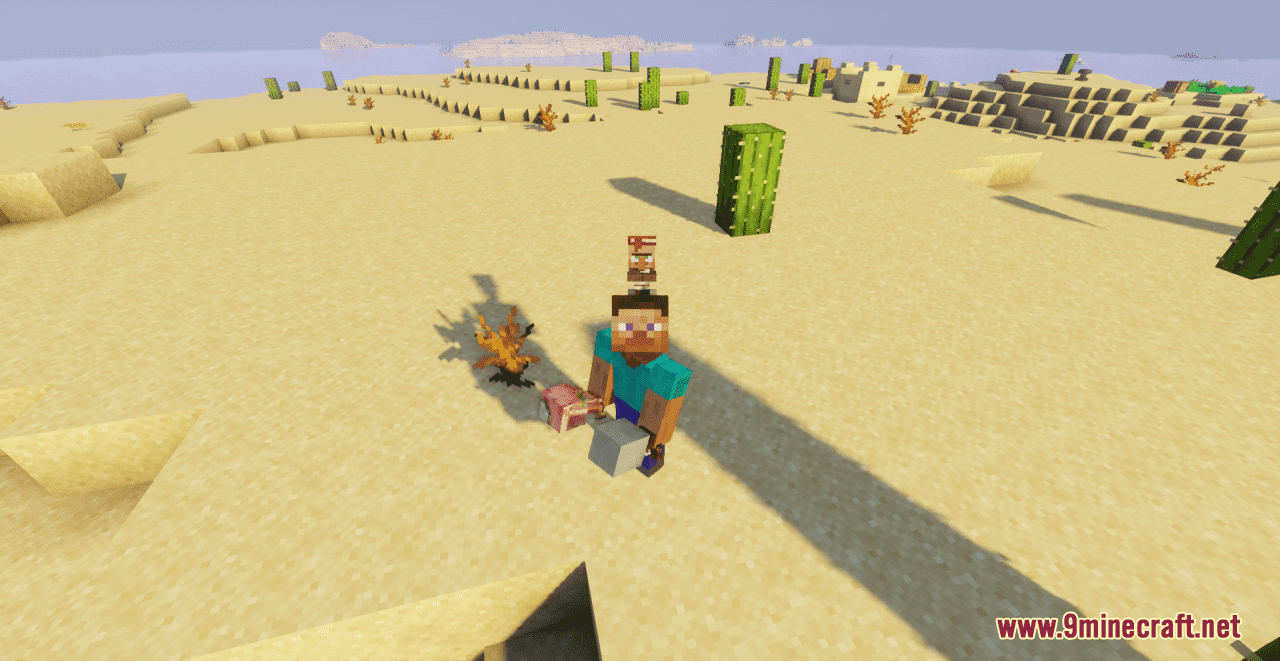 description_11 Mobs Figures Resource Pack (1.19.3, 1.18.2) - texture pack