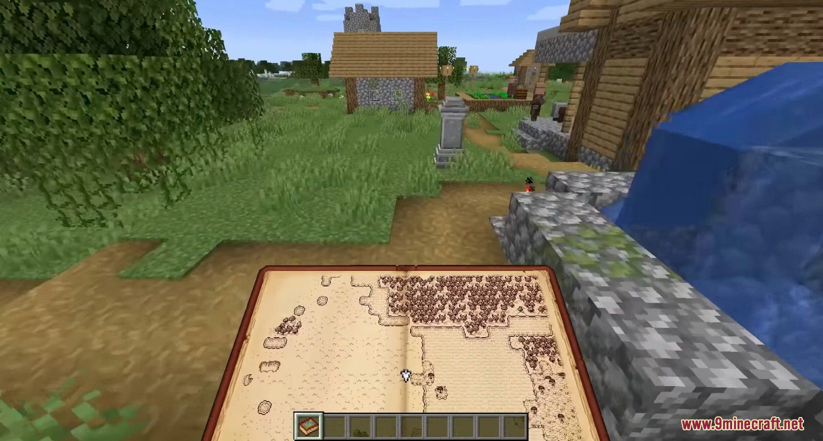 image 2 for Ancient Waystones Mod (1.17.1) - Agrega patones al antiguo atlas.