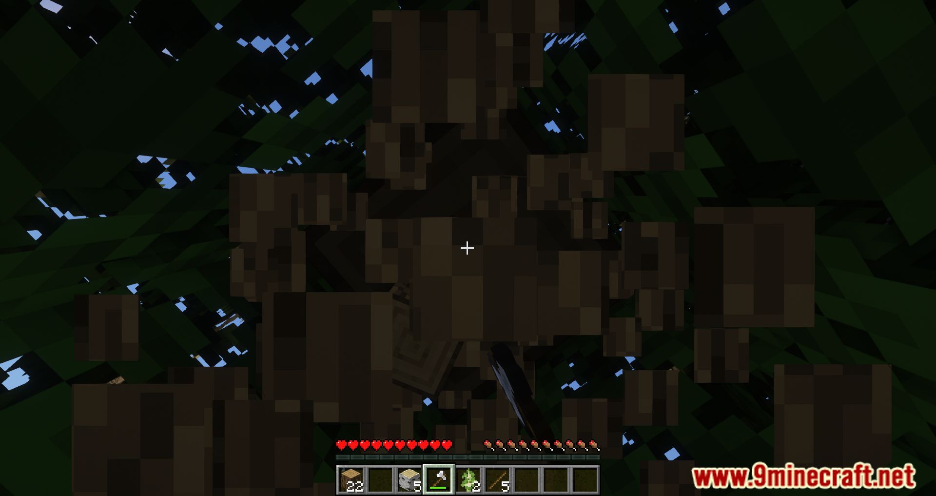 description_8 Decaimiento acelerado mod (1.20.4) - útil para la tala de árboles