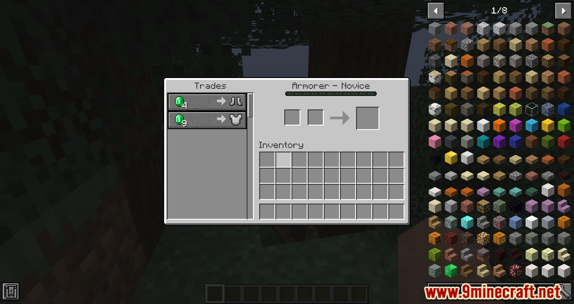 description_4 Villager Memory Tweaks Mod 1.15.2 - Melhorando a inteligência dos aldeões em Minecraft.