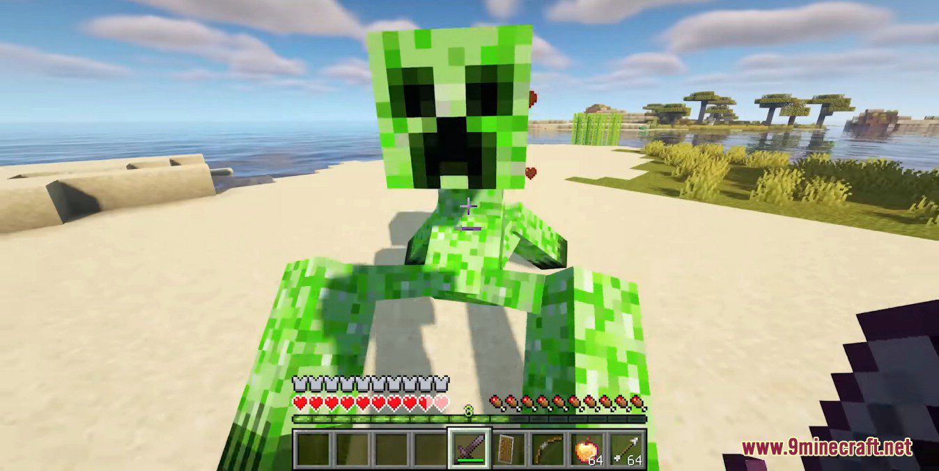 description_7 Mutant Monsters Mod 1.20.1 - Powerful monsters