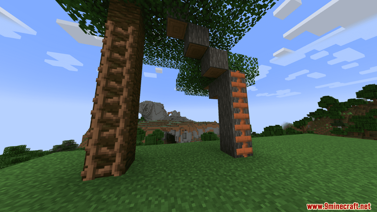 image 2 for More stair modes (1.20.4) - 14 different staircases