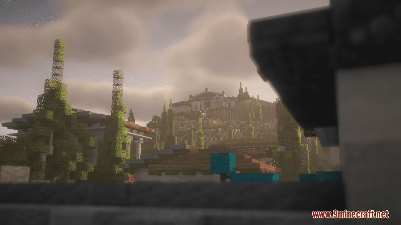 image 8 for Карта Афинского Акрополя (1.20.4, 1.19.4) - Серия "Чудеса света