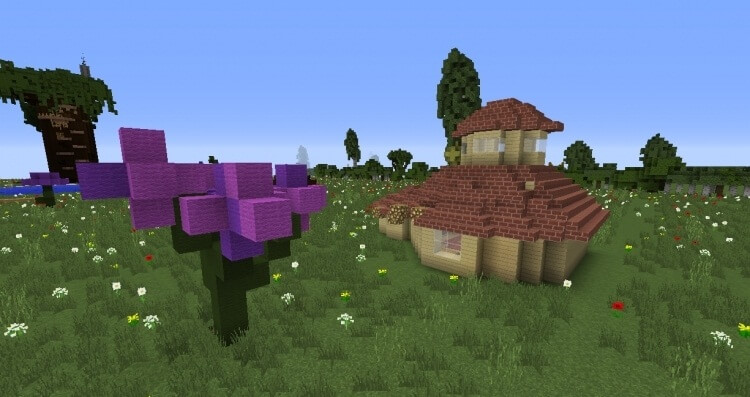 description_0 Luntik para Minecraft por F-15 | Mapa para Minecraft