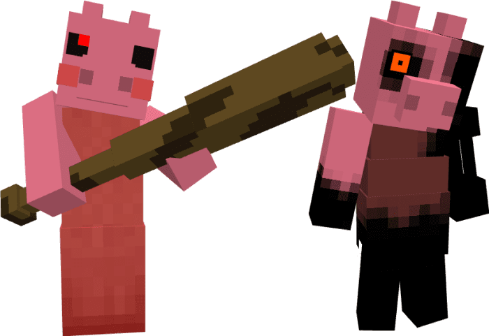 Imagen 1 para Piggy Add-on (1.20) - MCPE/Bedrock Mod