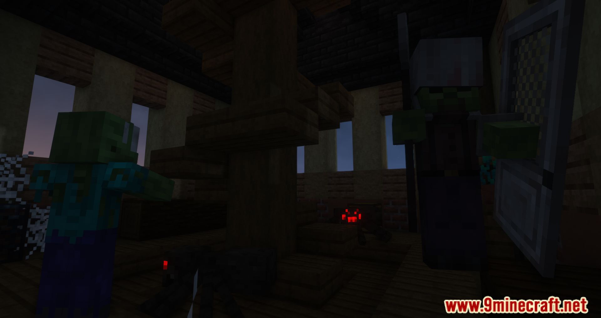 description_23 Born in Chaos mod - a lot of hostile mobs.