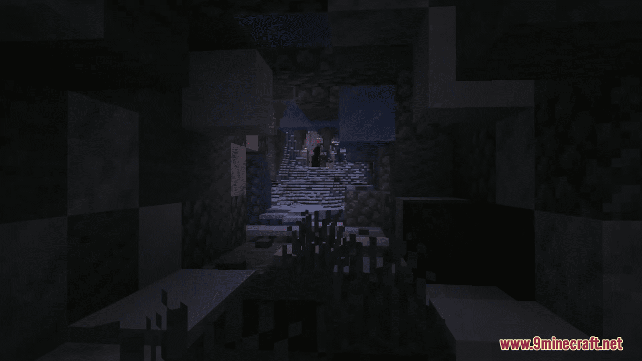 description_0 Map Winter Valley (1.20.4, 1.19.4) - vibrant snow country