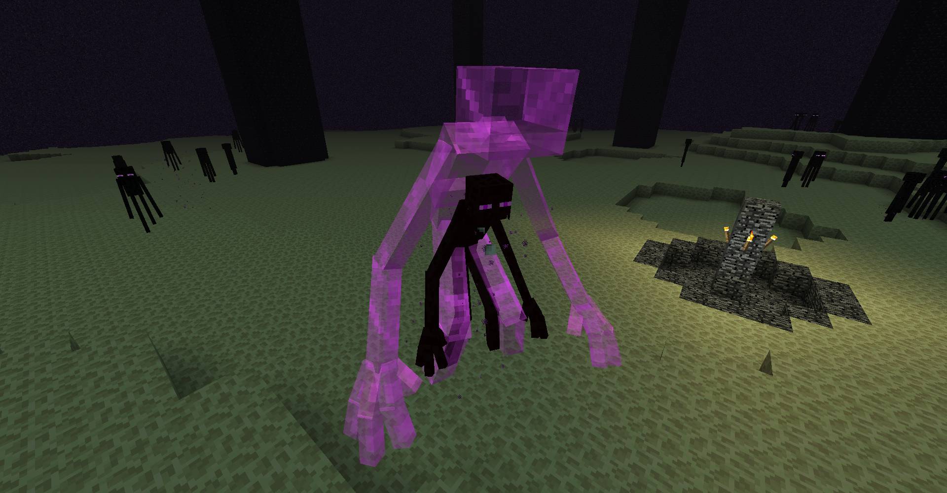 description_5 Mutant Beasts Mod 1.16.5 (lutar e sobreviver com multidões mutantes)